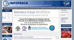 Desktop Screenshot of infopesca.org